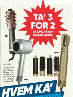 Bilka TA’ 3 FOR 2 på &ME tilbud