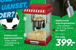 Bilka Køkkenchef popcornmaskine tilbud