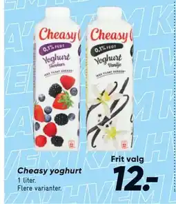 Bilka Cheasy yoghurt tilbud