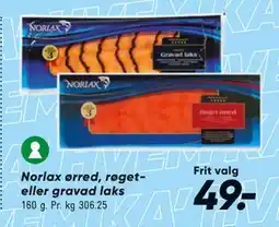 Bilka Norlax ørred, røget- eller gravad laks tilbud