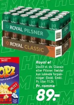 Bilka Royal øl tilbud