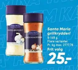 Bilka Santa Maria grillkrydderi tilbud