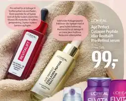 Føtex Age Perfect Collagen Peptide eller Revitalift Pro-Retinol serum tilbud