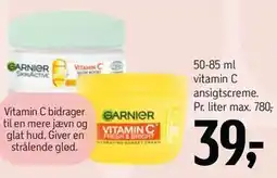 Føtex Vitamin C ansigtscreme tilbud
