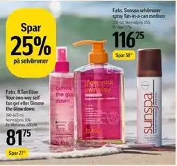 Føtex Spar 25% på selvbruner tilbud