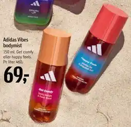 Føtex Adidas Vibes bodymist tilbud
