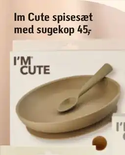 Føtex Im Cute spisesæt med sugekop tilbud