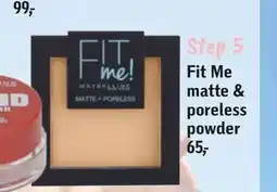 Føtex Fit Me matte & poreless powder tilbud