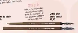 Føtex Ultra thin brow pencil tilbud