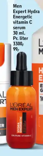 Føtex Men Expert Hydra Energetic vitamin C serum tilbud