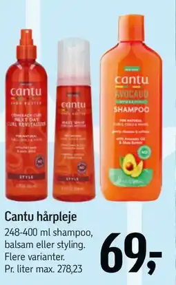 Føtex Cantu hårpleje tilbud