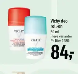 Føtex Vichy deo roll-on tilbud