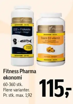 Føtex Fitness Pharma økonomi tilbud