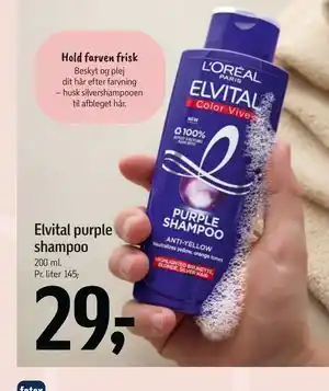 Elvital purple shampoo