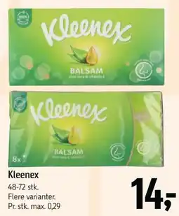 Føtex Kleenex tilbud
