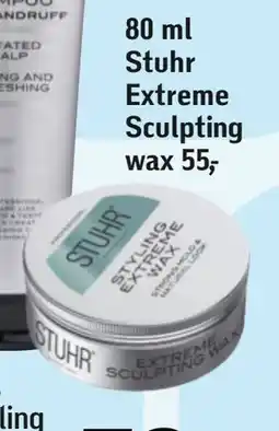 Føtex 80 ml Stuhr Extreme Sculpting wax tilbud