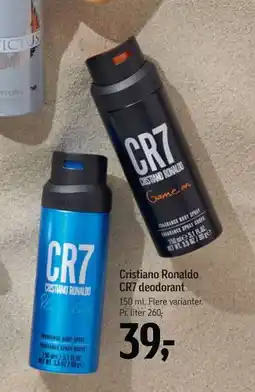 Føtex Cristiano Ronaldo CR7 deodorant tilbud