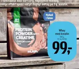 Føtex Whey med kreatin tilbud