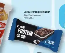 Føtex Corny crunch protein bar tilbud