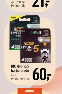 Føtex BIC Hybrid 5 barberblade tilbud