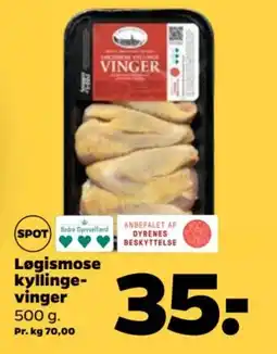 Netto LØGISMOSE Kyllinge- vinger tilbud