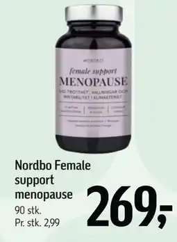 Føtex Nordbo Female support menopause tilbud