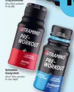Føtex Nutramino Energi shots tilbud