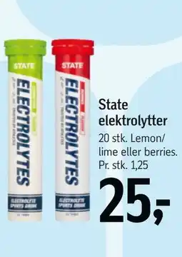 Føtex State elektrolytter tilbud