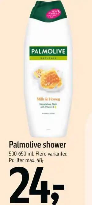 Føtex Palmolive shower tilbud