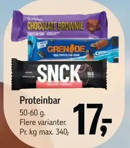 Føtex Proteinbar tilbud