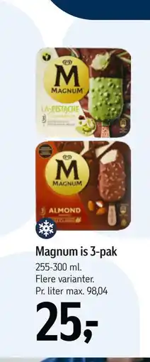 Føtex Magnum is 3-pak tilbud