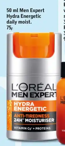 Føtex 50 ml Men Expert Hydra Energetic daily moist tilbud