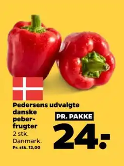 Netto Pedersens udvalgte danske peber- frugter tilbud