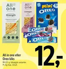 Føtex All in one eller Oreo kiks tilbud