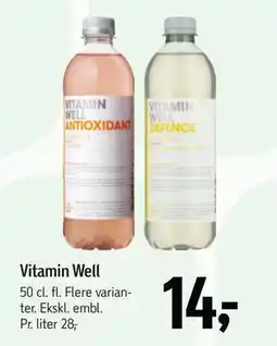 Føtex Vitamin Well tilbud
