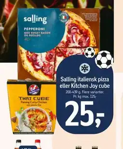 Føtex Salling italiensk pizza eller Kitchen Joy cube tilbud