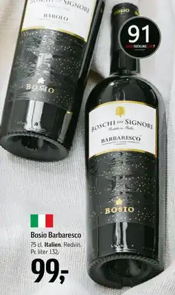 Føtex Bosio Barbaresco tilbud