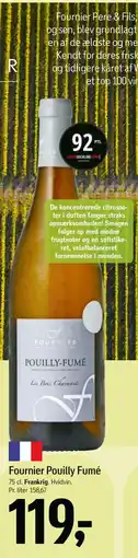 Føtex Fournier Pouilly Fumé tilbud