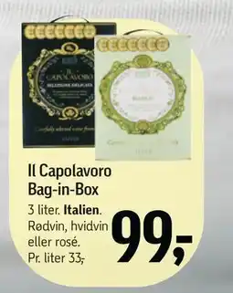 Føtex Il Capolavoro Bag-in-Box tilbud