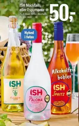 Føtex ISH Mocktails eller Espumante tilbud