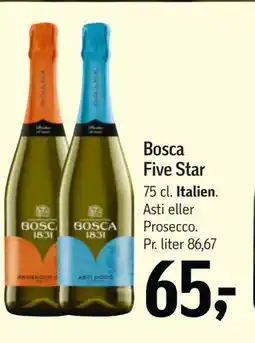 Føtex Bosca Five Star tilbud