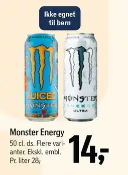 Føtex Monster Energy tilbud