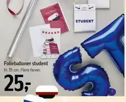Føtex Folieballoner student tilbud
