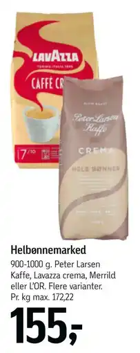 Føtex Helbønnemarked tilbud