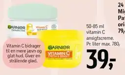 Føtex 50-85 ml vitamin C ansigtscreme tilbud