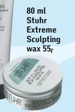 Føtex 80 ml Stuhr Extreme Sculpting wax tilbud