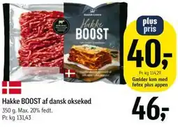 Føtex Hakke BOOST af dansk oksekød tilbud