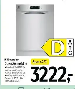 Føtex Opvaskemaskine tilbud