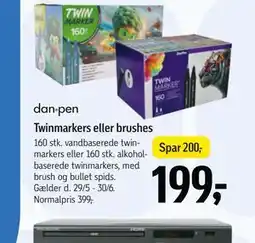Føtex Twinmarkers eller brushes tilbud