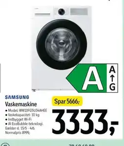 Føtex Vaskemaskine tilbud
